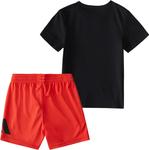 Детский набор Adidas Essential Cotton Tee Short Set(Infant), черный - фото 2