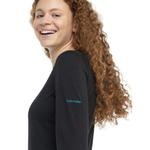 Термофутболка Icebreaker W 200 OASIS LS CREWE SKI STRIPES - фото 5