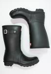 Резиновые сапоги Hunter с логотипом, черный - фото 4