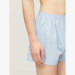 Классические хлопковые боксеры Sunspel, синий - фото 2