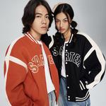 Бейсбольная куртка унисекс Starter, красный - фото 4