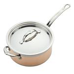 Кастрюля Hestan Copper 4 Qt, коричневый - фото 3