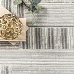 nuLOOM, 82 x 244 см, Violet Modern Abstract Linework Runner Rug, Gray - фото 6