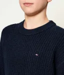 Свитер regular fit Tommy Hilfiger, темно-синий - фото 4