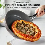 Набор керамической посуды GreenPan GP5, 14 предметов, коричневый - фото 2