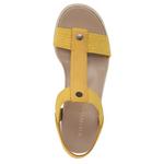 Босоножки на танкетке Calera Vionic, butter yellow nubuck & fabric - фото 4