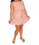 Сладкий горошек Изящное платье в розовом Entro - фото 2