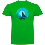 Футболка Kruskis Wolf Night, зеленый - фото