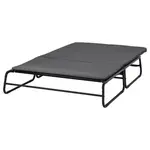 2-местный диван-кровать, Книса темно-серый/черный HAMMARN IKEA - фото 2