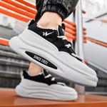 Кроссовки мужские низкие белые/черные Binary - фото 11