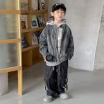 Детская куртка с капюшоном Moderate EASTERN CAMEL, черный - фото 4