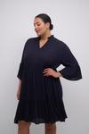 Платье KAFFE CURVE Mariana, темно-синий - фото 2
