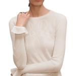 HERMES Свитер Women's Natural White - фото 6