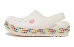 Кроссовки crocband gem band clogs 'white multi' Crocs, белый - фото 2