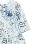 Платье с принтом пейсли ETRO KIDS, нейтральный - фото 3