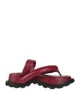Сандалии Jil Sander, бордовый - фото