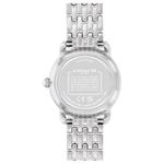 COACH Часы женские кварцевые steel strap 28mm silver dial - фото 2