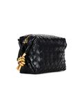 Мини-сумка Loop Сумка Bottega Veneta, Black & Muse Brass - фото 4