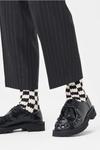 Носки Happy Socks Dizzy Check, цвет черный - фото 4