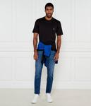 Футболка мужская Hugo Blue хлопковая однотонна, черный - фото 2