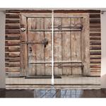 Штора twentyfour Rustikal (2 шт), 245 см, коричневый - фото 2