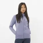 Женская куртка ESSENTIAL LIGHTWARM Salomon на молнии, синий - фото