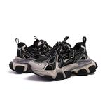 Кроссовки женские толстые низкие Burgely, черный - фото 4