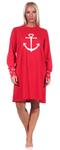 Ночная рубашка NORMANN Bündchen Anker, морской - фото 2