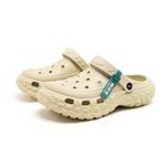 Классические сабо Unisex Mulinsen, цвет хаки - фото 3