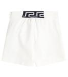 Шорты с декором medusa Versace, белый - фото 3