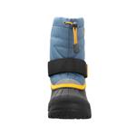 TROLLKIDS Детские зимние ботинки Telemark PRO стальной синий/манго - фото 4