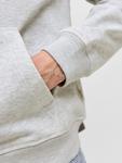 Худи с капюшоном на молнии JACK & JONES JACK & JONES , mottled white - фото 2