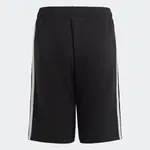 Детские Essentials Тканые шорты в 3 полоски Adidas, чёрный - фото 7