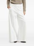 Brunello Cucinelli расклешенные брюки, белый - фото 3