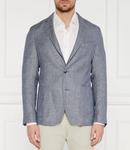 Шерстяная куртка BOSS BLACK elegante C-Hanry Slim Fit, синий - фото