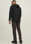 Стеганая куртка Jack & Jones "JJEMULTI QUILTED JACKET NOOS", с капюшоном, черный - фото 2