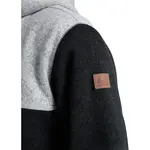 Толстовка Quiksilver Keller Block full zip, серый - фото 3