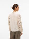 Блуза VERO MODA VMFABENA, Cream - фото 4