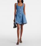 Элеодра джинсовое мини-платье Simkhai, Zanpa - фото 2