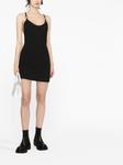 Heron Preston платье мини Carabiner, черный - фото 2