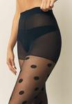 Тайтсы Next Tights, Black Oversized Spot/Black - фото 3