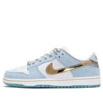 Кроссовки x sean cliver sb dunk low Nike, синий - фото