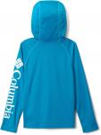 Columbia unisex-child Terminal Tackle худи, Blue Echo/White Logo - фото 2