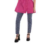 Москино Монограм Принт Джинсы Moschino, синий - фото 2