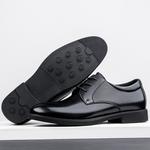 Туфли мужские черные SULEGAO, черные (увеличение роста на 6 см) - фото 3