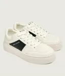 Кроссовки Armani Exchange, экрю - фото 3