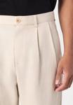 Брюки LOOSE PLEATED TROUSER GAP, Oatmeal Heather - фото 6