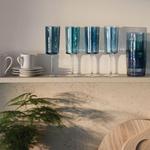 Стакан LSA Gems, набор из 4 шт, синий - фото 3