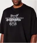 Футболка Oversize fit John Richmond, черный - фото 4