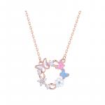 STARKING Колье из серебра 925 пробы Bloom Collection для женщин - фото 3